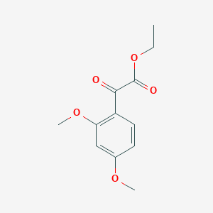 molecular formula C12H14O5 B1315830 Ethyl 2,4-dimethoxybenzoylformate CAS No. 6592-19-4