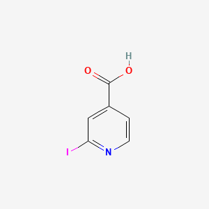 molecular formula C6H4INO2 B1315846 2-Iodopyridine-4-carboxylic acid CAS No. 58481-10-0