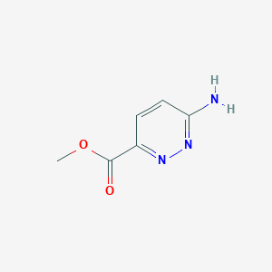 molecular formula C6H7N3O2 B1315848 6-氨基吡哒嗪-3-甲酸甲酯 CAS No. 98140-96-6