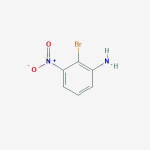 molecular formula C6H5BrN2O2 B1315865 2-Bromo-3-nitroaniline CAS No. 35757-20-1