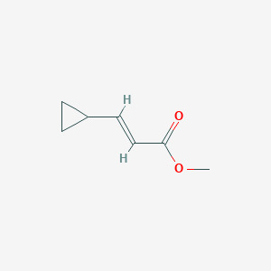 molecular formula C7H10O2 B1315873 Methyl 3-cyclopropylacrylate CAS No. 98272-33-4