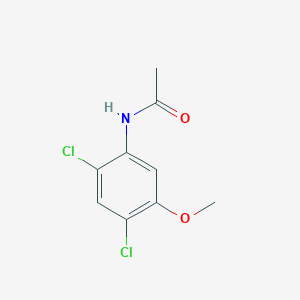 molecular formula C9H9Cl2NO2 B1315874 N-(2,4-Dichloro-5-methoxyphenyl)acetamide CAS No. 65182-98-1