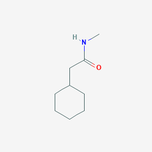 molecular formula C9H17NO B1315875 2-Cyclohexyl-N-methylacetamide CAS No. 62141-37-1