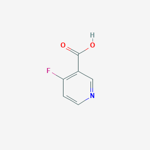 molecular formula C6H4FNO2 B131589 4-Fluoronicotinic acid CAS No. 152126-33-5