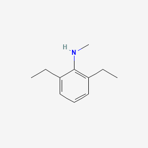 molecular formula C11H17N B1315901 2,6-diethyl-N-methylaniline CAS No. 24544-05-6