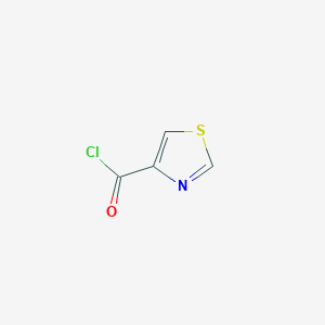 molecular formula C4H2ClNOS B1315904 1,3-Thiazole-4-carbonyl chloride CAS No. 3745-79-7