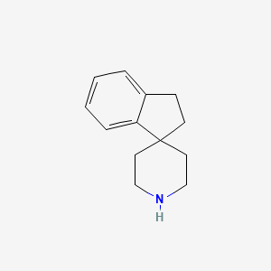 molecular formula C13H17N B1315926 2,3-二氢螺[茚-1,4'-哌啶] CAS No. 428-38-6