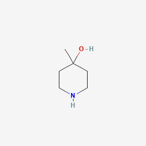 molecular formula C6H13NO B1315937 4-Methylpiperidin-4-OL CAS No. 3970-68-1