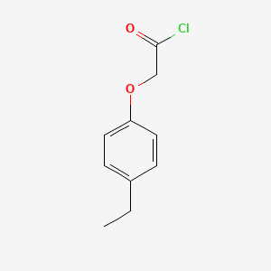 molecular formula C10H11ClO2 B1315943 (4-Ethylphenoxy)acetyl chloride CAS No. 167762-94-9
