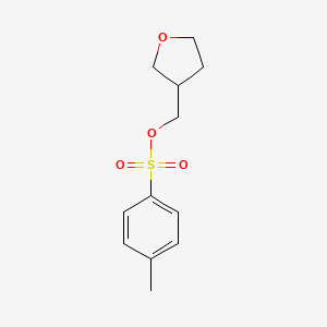 molecular formula C12H16O4S B1315944 Toluene-4-sulfonic acid tetrahydro-furan-3-ylmethyl ester CAS No. 15833-63-3