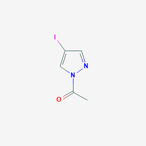 molecular formula C5H5IN2O B1315964 1-acetyl-4-iodo-1H-pyrazole CAS No. 98027-52-2