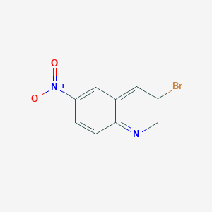 molecular formula C9H5BrN2O2 B1315975 3-溴-6-硝基喹啉 CAS No. 7101-95-3