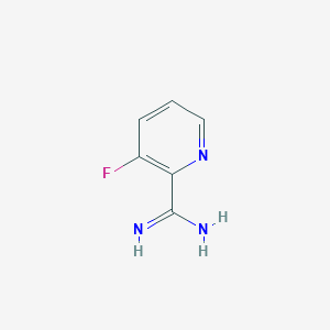 B1315988 3-Fluoropicolinimidamide CAS No. 757174-04-2