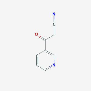 molecular formula C8H6N2O B1315990 3-氧代-3-吡啶-3-基-丙腈 CAS No. 30510-18-0