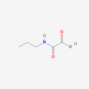 molecular formula C5H9NO3 B1316001 Oxo(propylamino)acetic acid CAS No. 81682-53-3