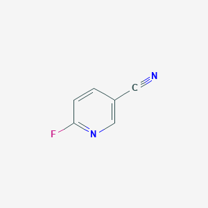 molecular formula C6H3FN2 B1316003 6-Fluoronicotinonitrile CAS No. 3939-12-6