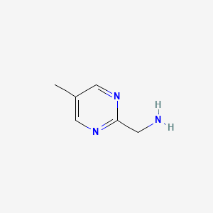 molecular formula C6H9N3 B1316019 (5-Methylpyrimidin-2-yl)methanamine CAS No. 930272-60-9