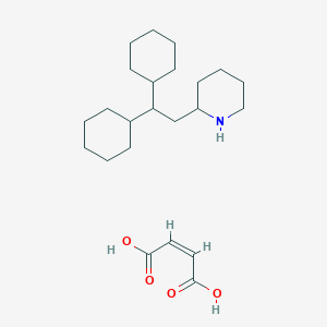 molecular formula C23H39NO4 B131602 Perhexiline Maleate CAS No. 6724-53-4