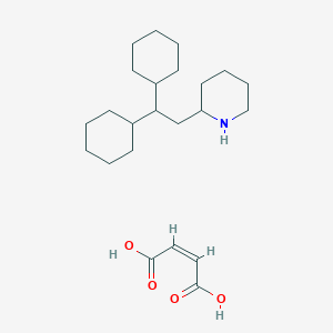 molecular formula C23H39NO4 B131602 Perhexiline maleate CAS No. 6724-53-4