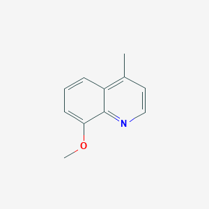 molecular formula C11H11NO B1316032 8-Methoxy-4-Methylquinoline CAS No. 61703-95-5