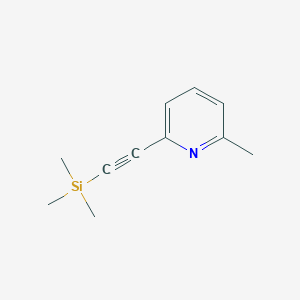 2-Methyl-6-((trimethylsilyl)ethynyl)pyridine