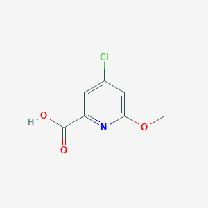 4-Chloro-6-methoxypicolinic acid