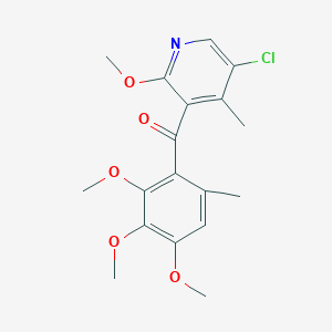 molecular formula C18H20ClNO5 B131606 Pyriofenone CAS No. 688046-61-9