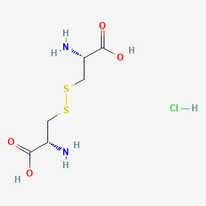 molecular formula C6H13ClN2O4S2 B1316091 L-cystine hydrochloride CAS No. 34760-60-6