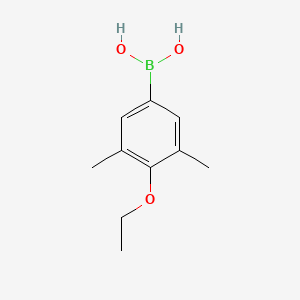 molecular formula C10H15BO3 B1316095 (4-Ethoxy-3,5-dimethylphenyl)boronic acid CAS No. 850568-59-1