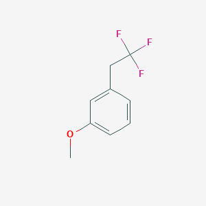 molecular formula C9H9F3O B1316135 1-Methoxy-3-(2,2,2-trifluoroethyl)benzene CAS No. 577742-69-9
