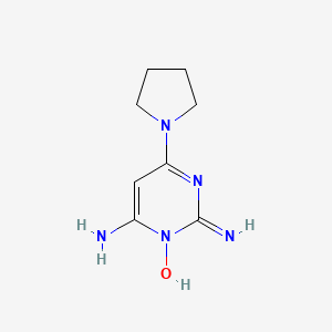 Pyrrolidinyl diaminopyrimidine oxide