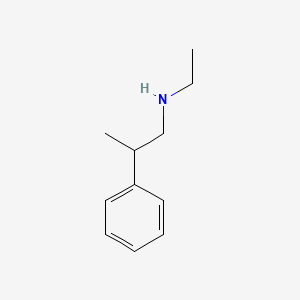 molecular formula C11H17N B1316156 N-ethyl-2-phenylpropan-1-amine CAS No. 52497-69-5
