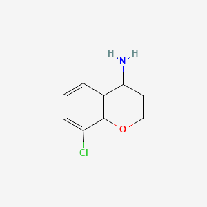 B1316172 8-Chlorochroman-4-amine CAS No. 770690-25-0