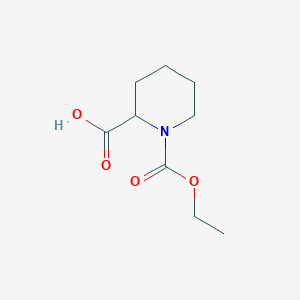 molecular formula C9H15NO4 B1316195 1-(乙氧羰基)哌啶-2-羧酸 CAS No. 130497-14-2