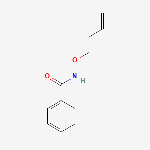 molecular formula C11H13NO2 B1316202 N-(丁-3-烯-1-氧基)苯甲酰胺 CAS No. 114778-53-9