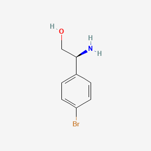 molecular formula C8H10BrNO B1316204 (S)-2-氨基-2-(4-溴苯基)乙醇 CAS No. 354153-65-4
