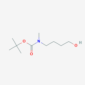 molecular formula C10H21NO3 B1316206 tert-Butyl (4-hydroxybutyl)(methyl)carbamate CAS No. 99207-32-6