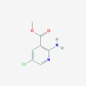 molecular formula C7H7ClN2O2 B1316219 Methyl 2-amino-5-chloronicotinate CAS No. 50735-33-6