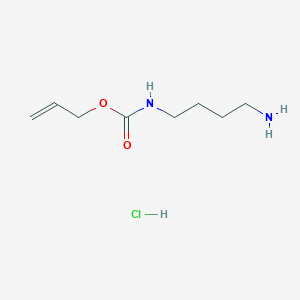 molecular formula C8H17ClN2O2 B1316250 N-Alloc-1,4-butandiamine hydrochloride CAS No. 1049722-10-2