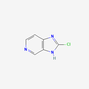 molecular formula C6H4ClN3 B1316263 2-chloro-3H-imidazo[4,5-c]pyridine CAS No. 760912-66-1