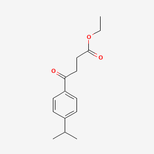 Ethyl 4-(4-isopropylphenyl)-4-oxobutyrate