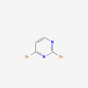 molecular formula C4H2Br2N2 B1316284 2,4-Dibromopyrimidine CAS No. 3921-01-5