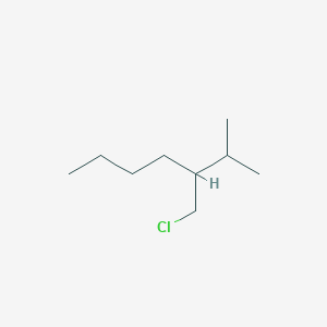 molecular formula C9H19Cl B13162946 3-(Chloromethyl)-2-methylheptane 