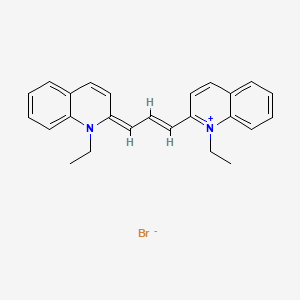 B1316297 Pinacyanol bromide CAS No. 2670-67-9