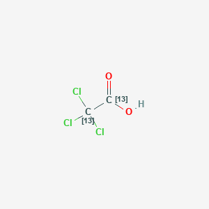 molecular formula C2HCl3O2 B131630 2,2,2-trichloroacetic acid CAS No. 165399-56-4