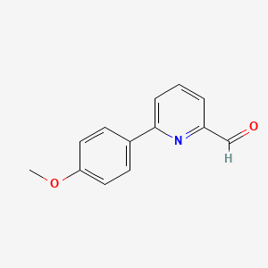 6-(4-Methoxyphenyl)pyridine-2-carbaldehyde
