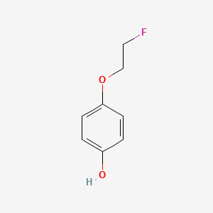 molecular formula C8H9FO2 B1316333 4-(2-Fluoroethoxy)phenol CAS No. 93613-07-1