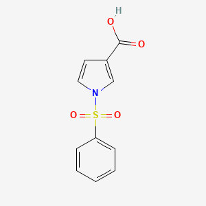 B1316362 1-(Phenylsulfonyl)-1H-pyrrole-3-carboxylic acid CAS No. 134439-96-6