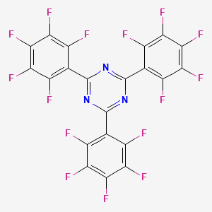 2,4,6-Tris(pentafluorophenyl)-1,3,5-triazine