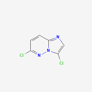 molecular formula C6H3Cl2N3 B1316367 3,6-Dichloroimidazo[1,2-b]pyridazine CAS No. 40972-42-7